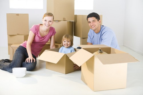 Commercial removals setup for a local business move in Chiswick