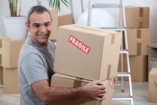 Removal team planning a house move in Chiswick