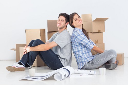 Local furniture removal team handling household items in Chiswick