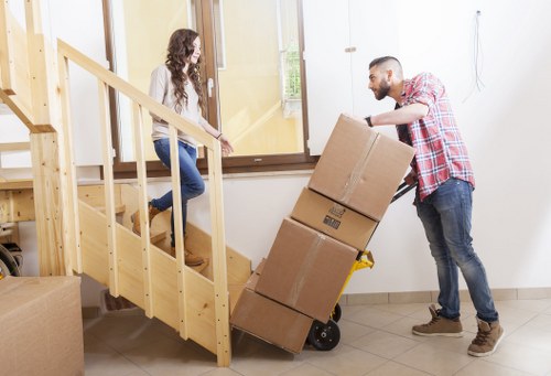 Chiswick man and van helping with residential access challenges