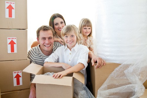 Careful loading and transport for a Chiswick move