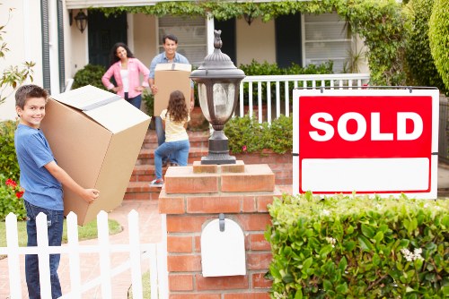 Local moving team handling a flat move in Chiswick